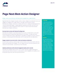 pega next best action|Iba pa.